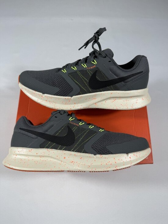 New Nike Run Swift 3 Shoes Mens Size 12 Grey Orange Running Sneakers HV5226-068 main image 8